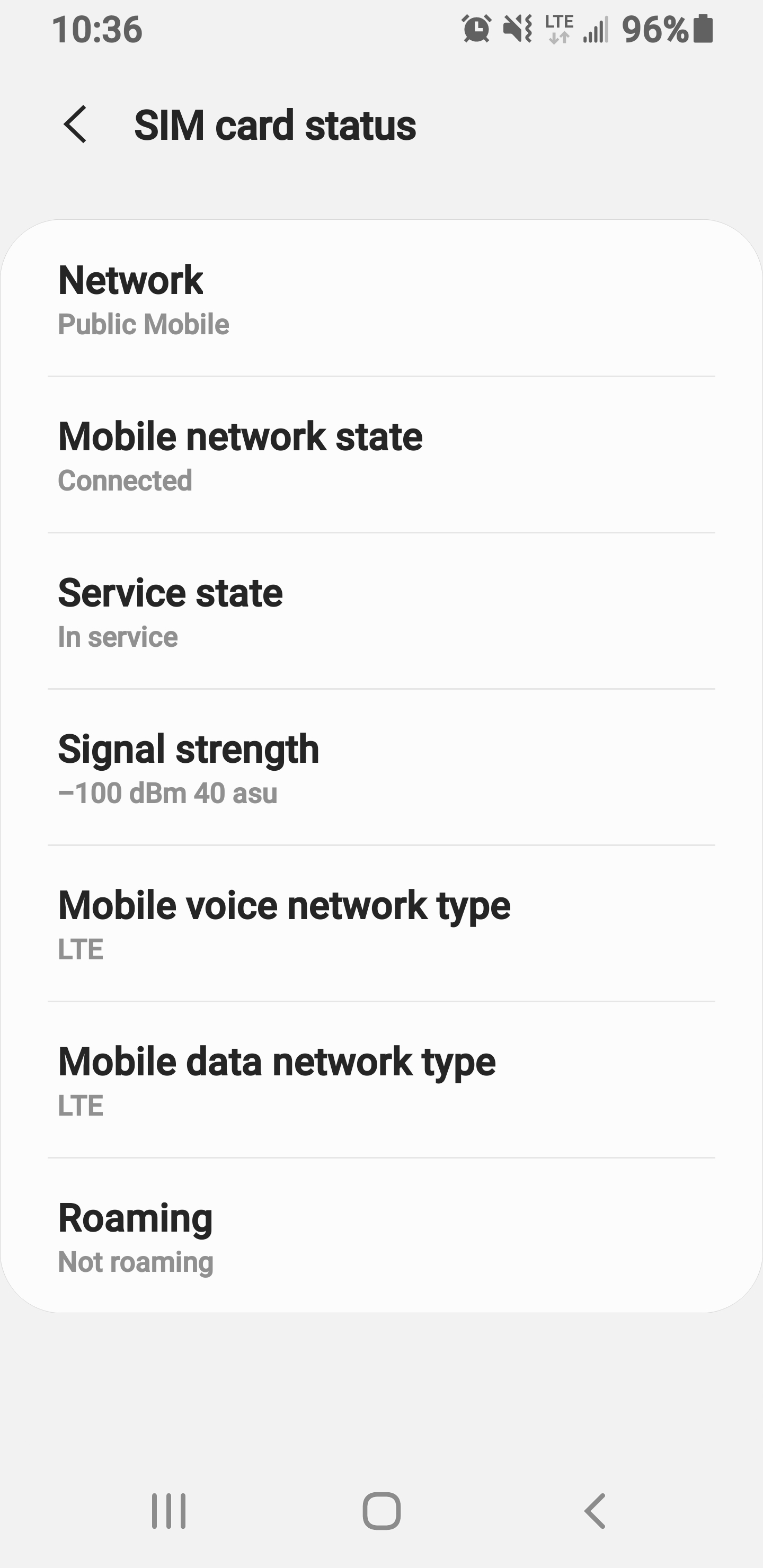 Solved: My SIM card Status shows: Mobile network state Dis 