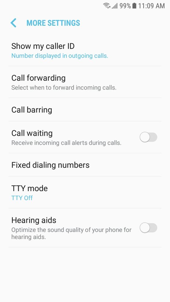 No Call Waiting - Samsung J3-6
