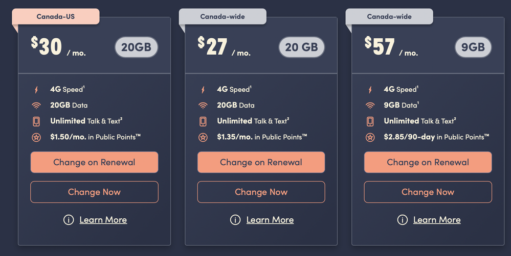 My Change Subscription