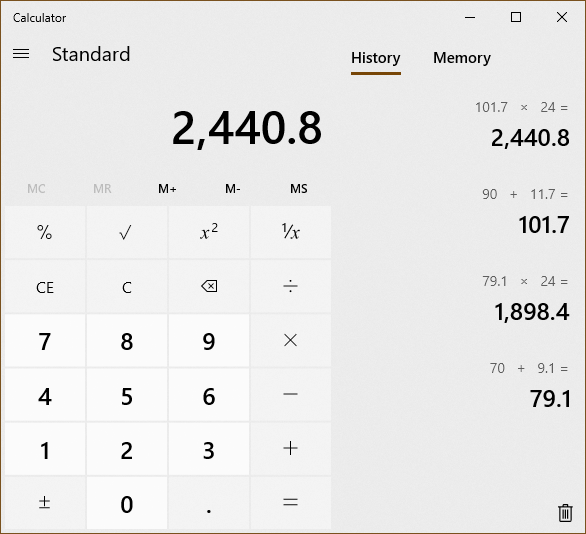 $1,898 (S9, medium tab, $100 upfront), $2,440 (S10e, large tab)