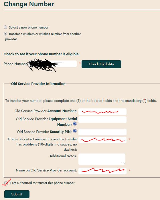 Port / Transfer From Koodo Monthly/postpaid (DIY -... - Community