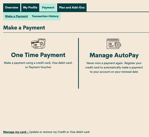 Autopay payment Community