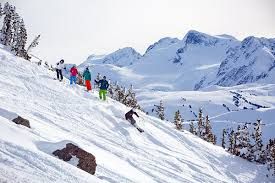 Ski Whistler during the holidays.