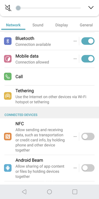 How to turn on Mobile Data