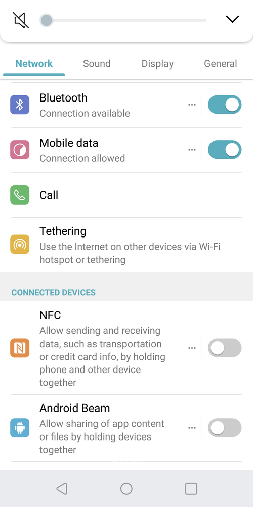 How to turn on Mobile Data