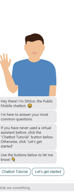 SIMon - Public Mobile Chatbot