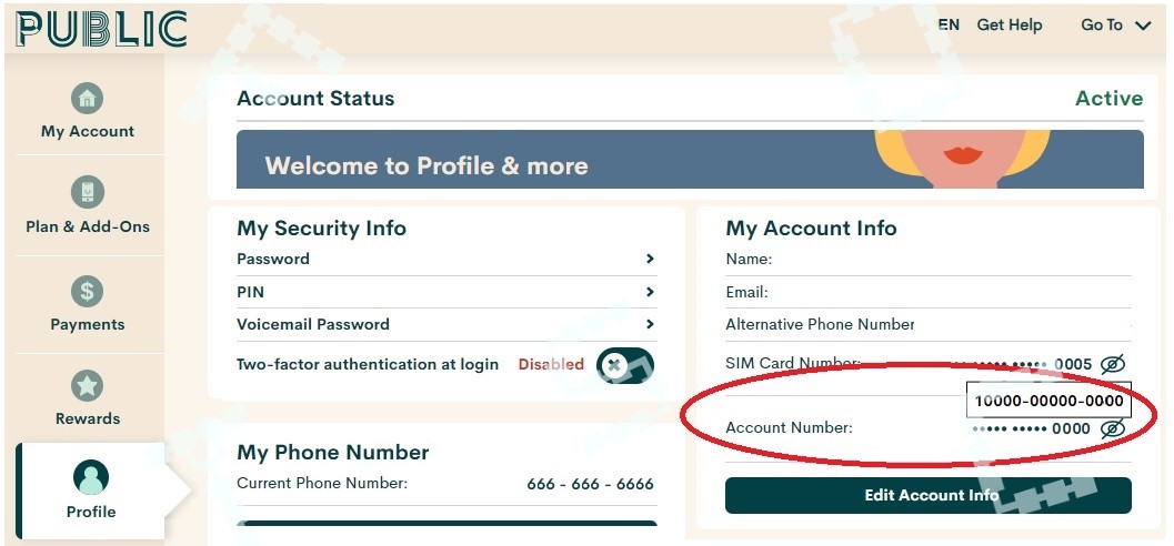 Solved Account Number Community