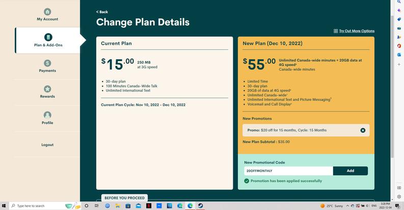 PROOF OF CHANGING PLAN WITH $20 OFF.png