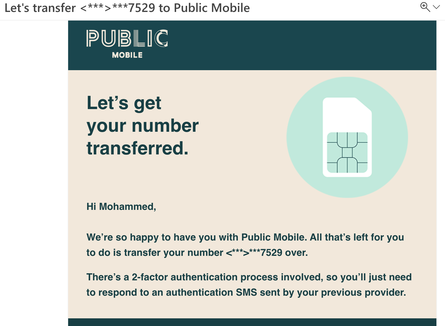 Solved Porting out of Public Mobile Community