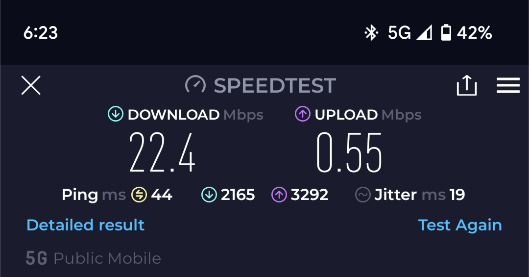 4G plan - 5G vs 4G network speedtest - Community