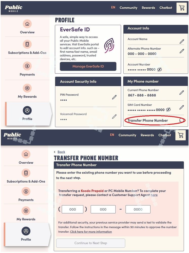 https://myaccount.publicmobile.ca/en/account/profile/transfer-phone-number
